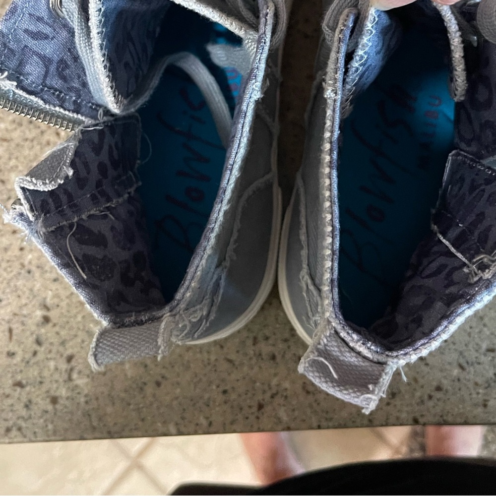 Blowfish Light Blue High-Top Sneakers - Picture 5 of 8